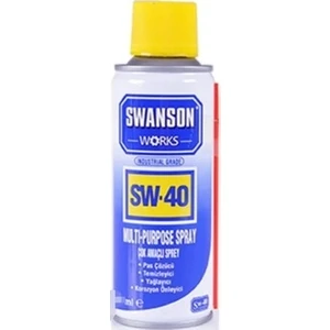Sw-40 Çok Amaçlı Sprey Pas Çözücü Temizleyici - 200 ml  2 'lü