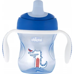 Yarı Yumuşak Uçlı Bardak 6 Ay+ Erkek 200 ml