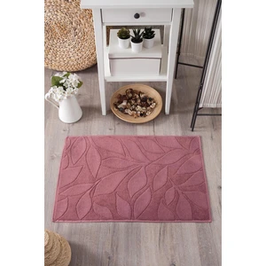 Avangarde Desen 50X70 cm Gül Kurusu Renk Ayak Havlusu