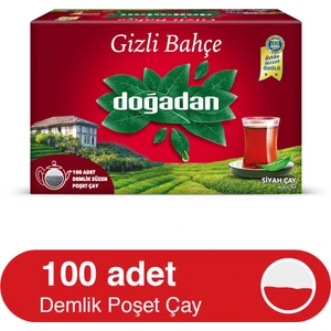 Gizli Bahçe Demlik Poşet Çay 100&primelü