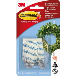 17091 Command Orta Boy Şeffaf Askı