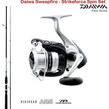 Daiwa Sweepfire - Strikeforce Spin Olta Seti 240CM Fiyatı