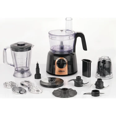 Stilevs SGH20040 Maxi Chef Pro Çok Fonksiyonlu Mutfak Robotu – Hamur Yoğurma, Doğrama ve Dilimleme