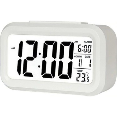 Deco Elit Lcd Isikli Sensorlu Termometreli Alarmli Fotoselli Fiyati