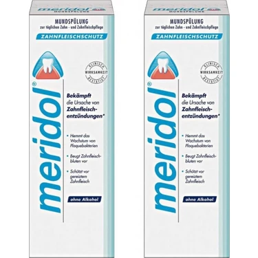 Meridol Ağız Bakım Suyu 400 ml Antibakteriyel Etki ile Plak ve Tartar Karşıtı 2