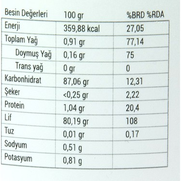 Guzel Ada Gida Organik Psyllium Karniyarik Otu Tozu 250 Gr Fiyati