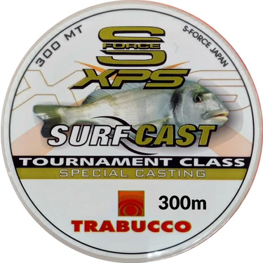 Trabucco S-Force XPS Surf Casting 300m, 0.30mm