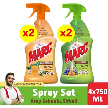 marc sirkeli banyo spreyi amp marc arap sabunlu mutfak fiyati