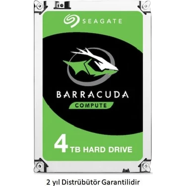 Seagate Barracuda 4TB 5400 Rpm 256MB ST4000DM004 Sabit Fiyatı