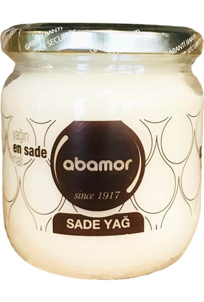 Abamor Sade Yağ 370 gr
