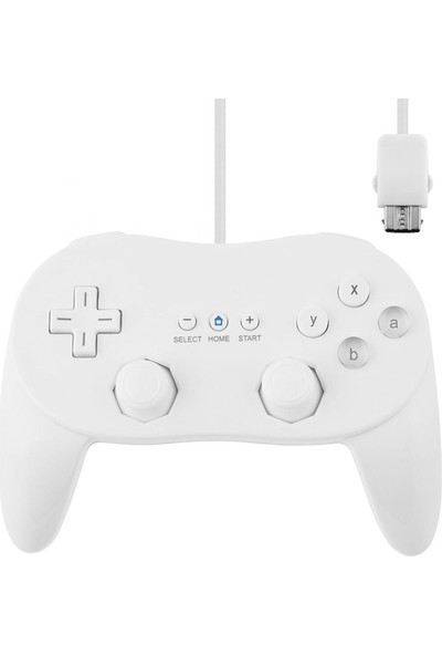 Nintendo Wii Classic Controller Gamepad Joystick Oyun Kolu