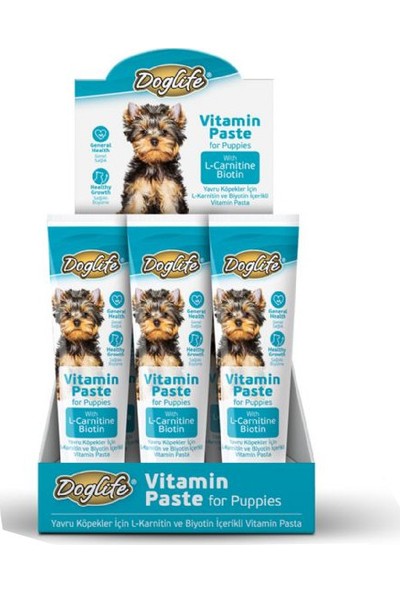 Petzania Yavru Köpekler Için Vitamin Paste 100ML DLC09