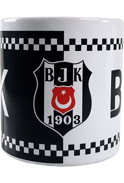 Mgm Beşiktaş Bjk Lisanslı Taraftar Seramik Kupa Bardak No:2