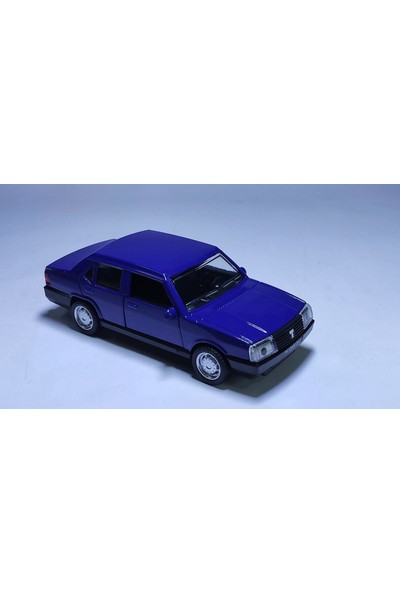Arafat Tofaş Şahin Model Metal Araba 1/32 Ölçek Lacivert