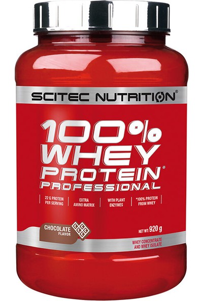 Scitec Whey Professional Whey Protein 920 gr Çikolata