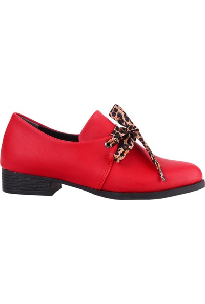 Keçeli 207 Kırmızı Kadın Günlük Ayakkabı