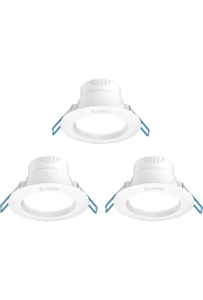 Opple 3W LED Spot Işığı Sıva Altı 100 Sıcak beyaz ışık 3'lü (Yurt Dışından)
