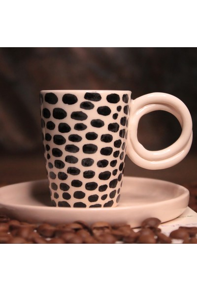 Alven Art 2'li Tasarım Kahve Fincan Takımı