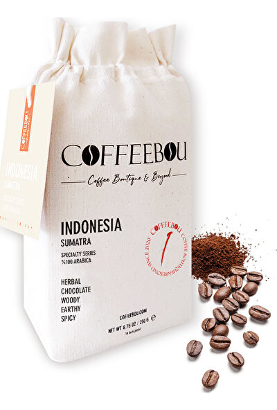 Coffeebou Indonesia Sumatra Çekirdek Filtre Kahve 250 G