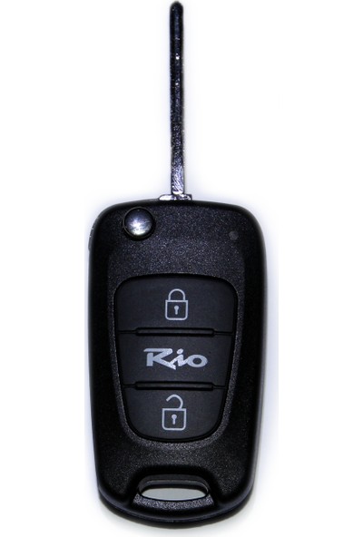 Taşkınlar Kia Rio 3 Buton Kumanda Kabı Logolu