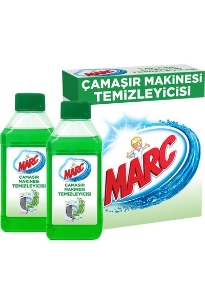 Marc Çamaşır Makinesi Temizleyicisi Çam ve Okaliptus Ferahlığı 2x250 ml