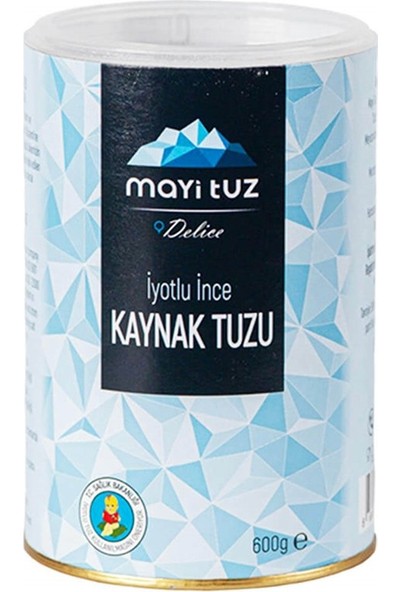 Delice Mayi Tuz Iyotlu Ince Kaynk Tuzu 600 gr