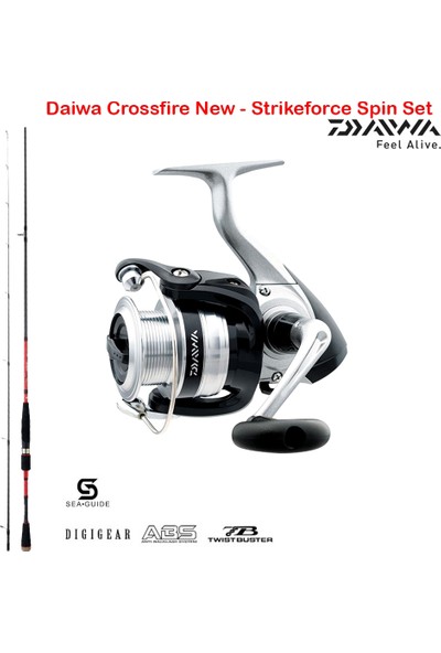 Daiwa Crossfire New - Strikeforce Spin Olta Seti 270CM 14-56GR-4000B