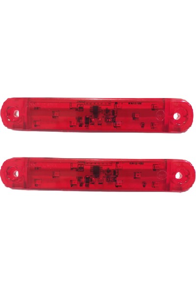 Hilal Shops Hilalshops Çakarlı Parmak LED Kırmızı 10 Ledli ( 2 Adet )