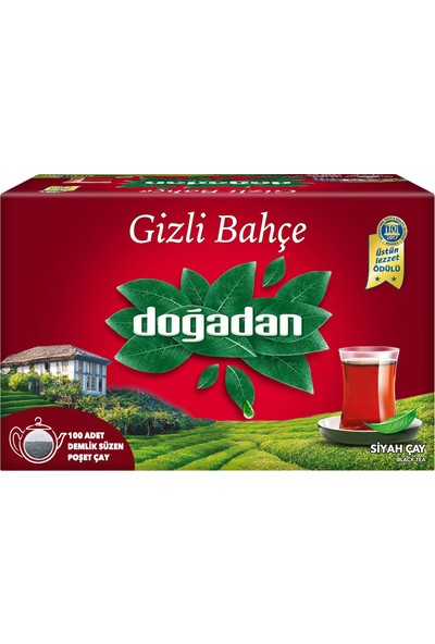 Doğadan Gizli Bahçe Demlik Poşet 100'Lük (320 G)