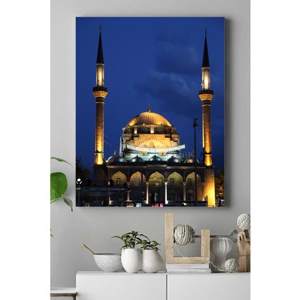 Camii Kutsal Mekan Kanvas Tablo 40 x 60 cm
