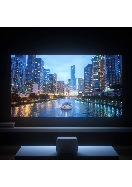 Mi Smart Projector 2 Pro - Android TV Box Akıllı Projeksiyon