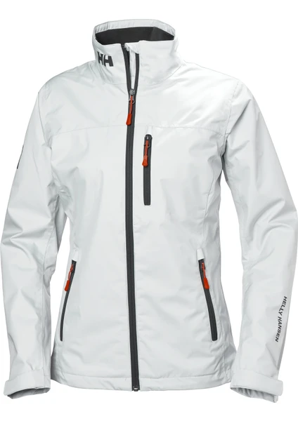 Helly Hansen Crew Midlayer Kadın Beyaz Dik Yaka Mont