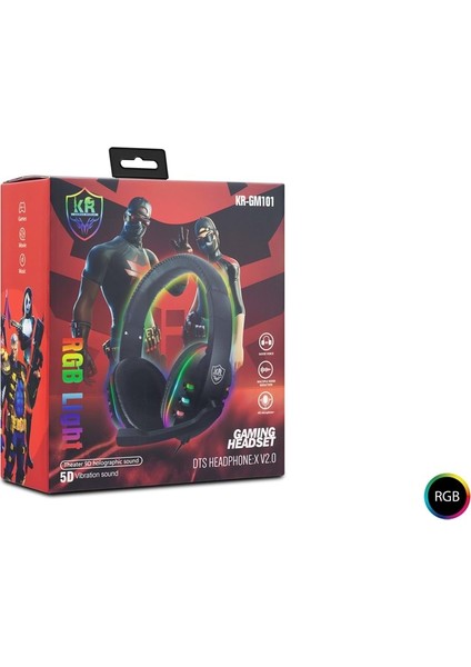 GM101 Mikrofonlu Pc Oyun Kulaklığı modelleri