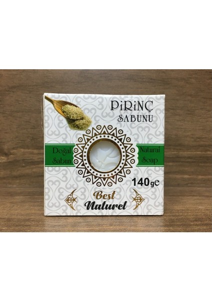 Bitkisel Pirinç Saf Doğal Katı Sabun 140 gr