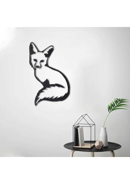 Tilki 2 Dekoratif Metal Duvar Tablosu fiyatları