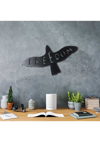 Freedom Dekoratif Metal Duvar Tablosu