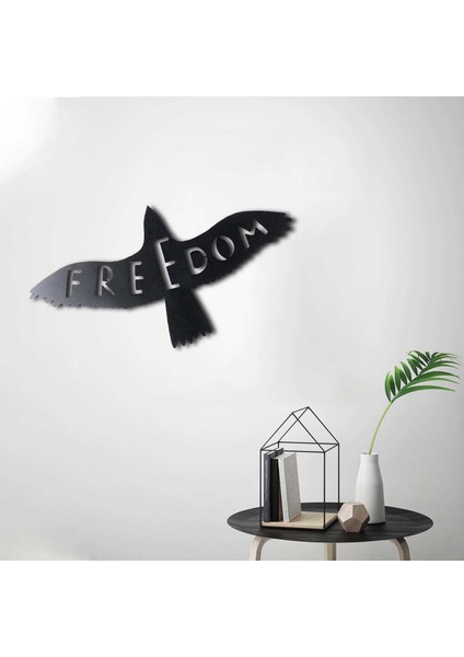 Freedom Dekoratif Metal Duvar Tablosu