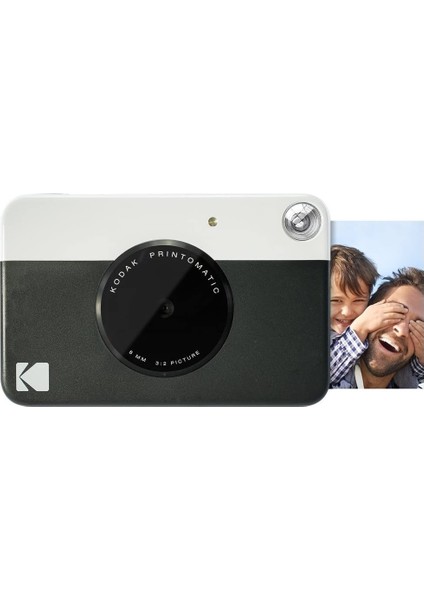 Printomatic Fotoğraf Makinesi + ( Kılıf, Boyun Askısı ve 20 Fotoğraf Kağıdı )