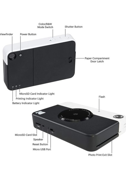Printomatic Fotoğraf Makinesi + ( Kılıf, Boyun Askısı ve 20 Fotoğraf Kağıdı ) fiyatları