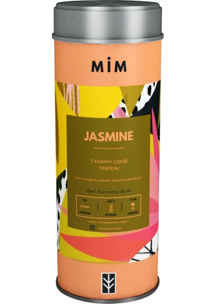 Mim Tea Jasmine Tea - Yaseminli Yeşil Çay 50 GR