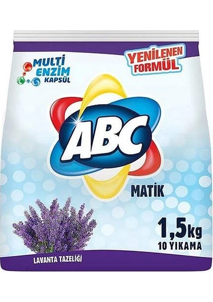 Abc Matik Renkliler Toz Deterjan 1,5 kg