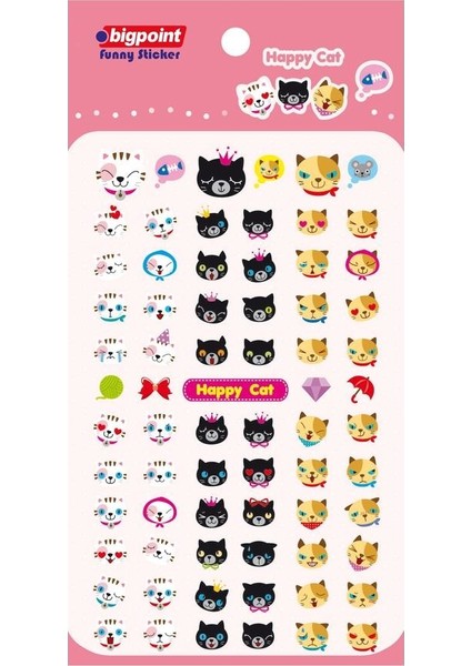 Sticker Happy Cat