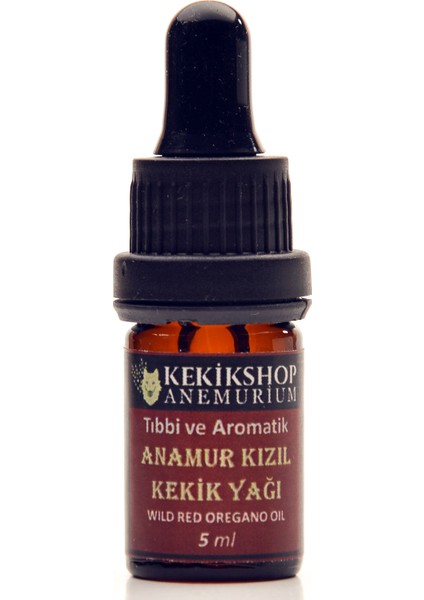 Kekik shop Anemurium Anamur Yabani Kızıl Kekik Yağı 5 ml