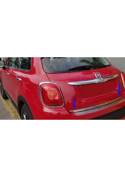 Fiat 500X Formlu Krom Bagaj Alt Çıtası P.çelik 2014 Üzeri fiyatları