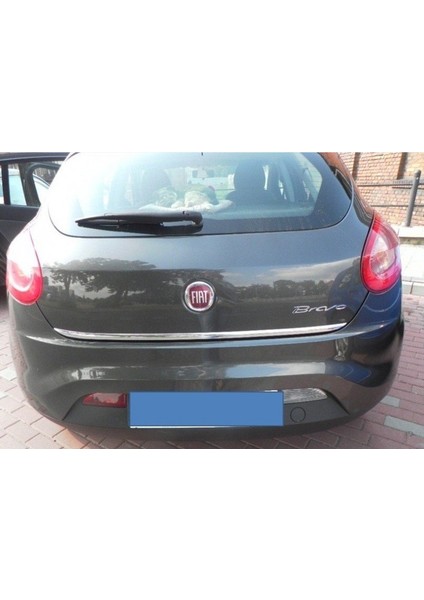 Fiat Bravo Formlu Krom Bagaj Alt Çıtası 2008+ Üzeri Paslanmaz Çel