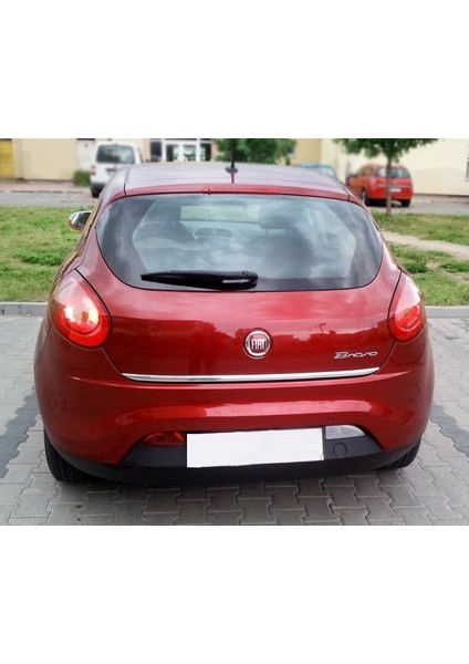 Fiat Bravo Formlu Krom Bagaj Alt Çıtası 2008+ Üzeri Paslanmaz Çel