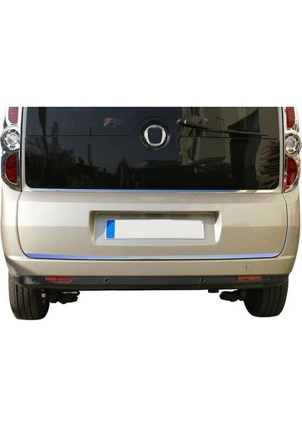 Fiat Doblo Formlu Krom Bagaj Alt Çıta 2010+ Paslanmaz Çelik modelleri
