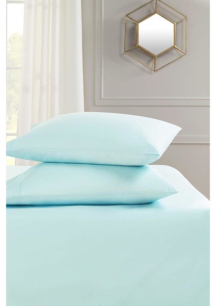 Çift Kişilik Pamuklu Penye Lastikli Çarşaf | Mint modelleri