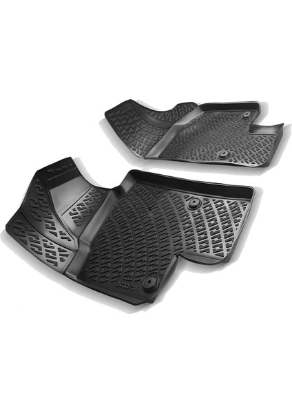 Ford Connect 03-14 Panelvan Siyah 3D Paspas Ön Iki