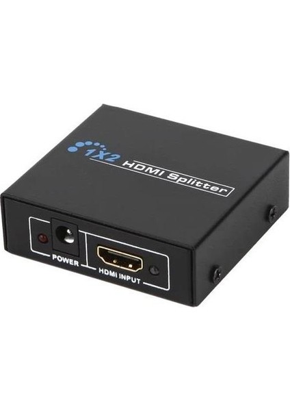 PrimeX Plus PX-5002 1080P 2k 4K UHD 2 Port HDMI Spliter (Adaptörlü)